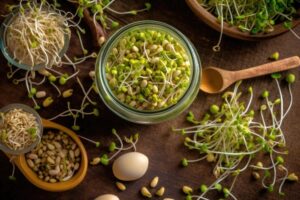 Moong Daal Sprouts